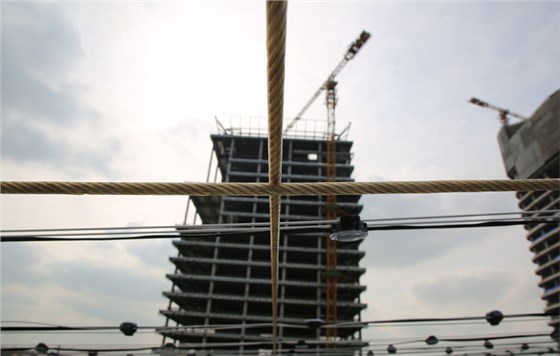 建筑第五立面點光源