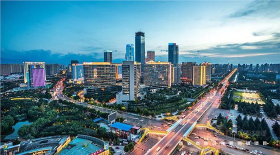 西安高新區景觀亮化工程-信達電通