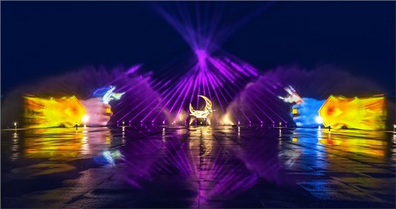 景區(qū)亮化工程效果圖-信達電通