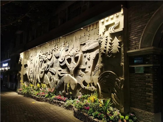 中山四路與人民支路亮化工程9