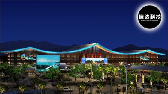 三亞火車站夜景設(shè)計