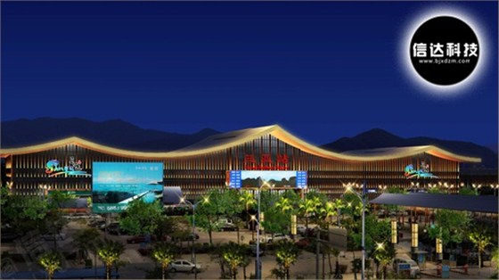 三亞火車站夜景設(shè)計