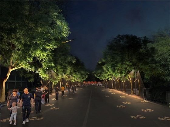 成都動物園景觀燈光照明