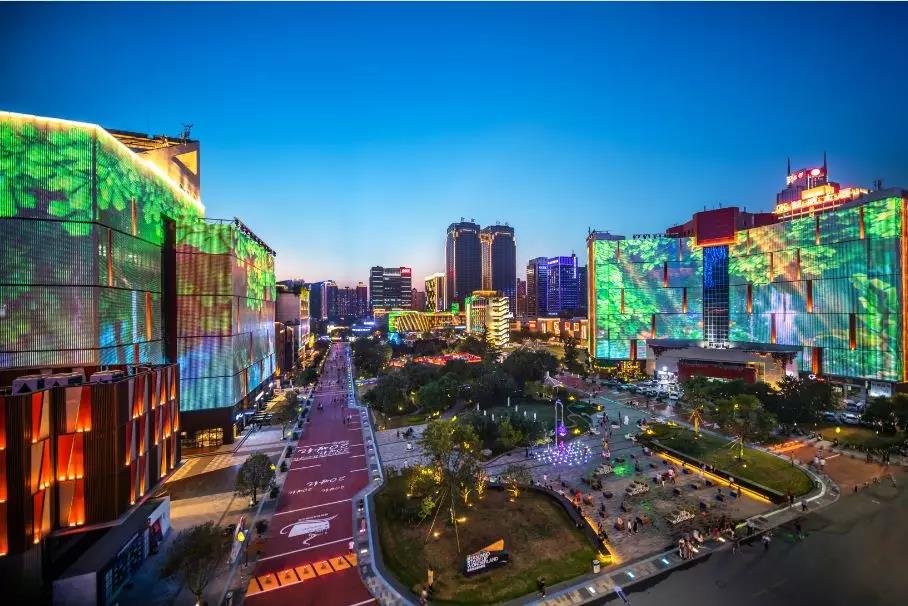 西安高新區(qū)亮化-信達科技項目