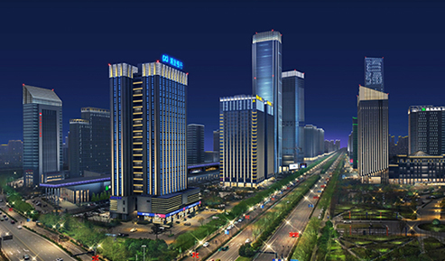 街道景觀亮化照明設(shè)計案例