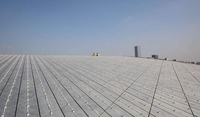 建筑第五立面點光源