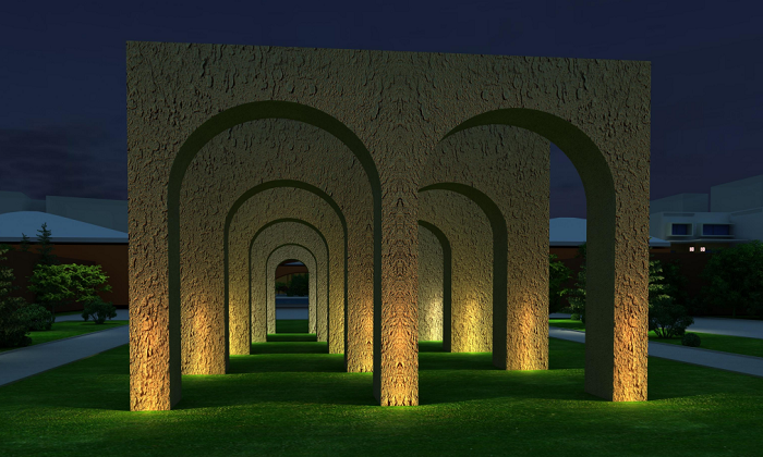 延安中軸線夜景規(guī)劃設(shè)計(jì)