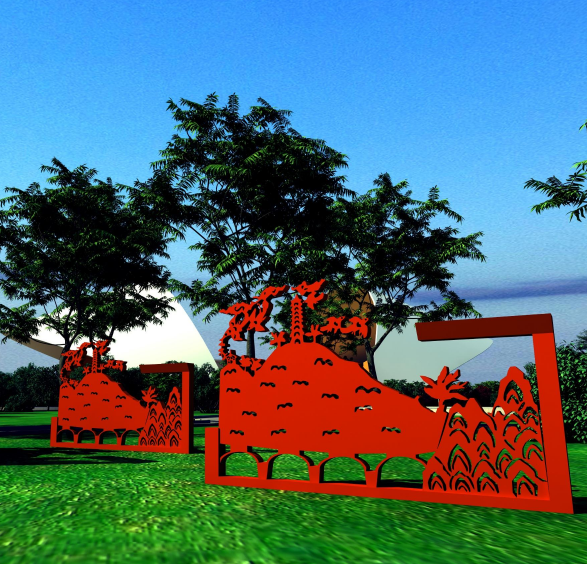 延安中軸線夜景規(guī)劃設(shè)計(jì)